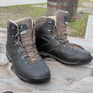 Men's Brown Leather Hiking Boots
